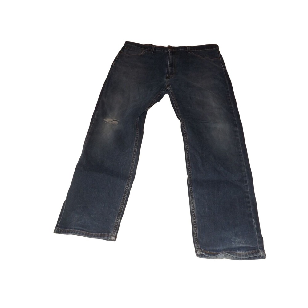 Levis 505 Jeans Mens Sz 40x30 Blue Denim Straight Leg Regular Casual Workwear
